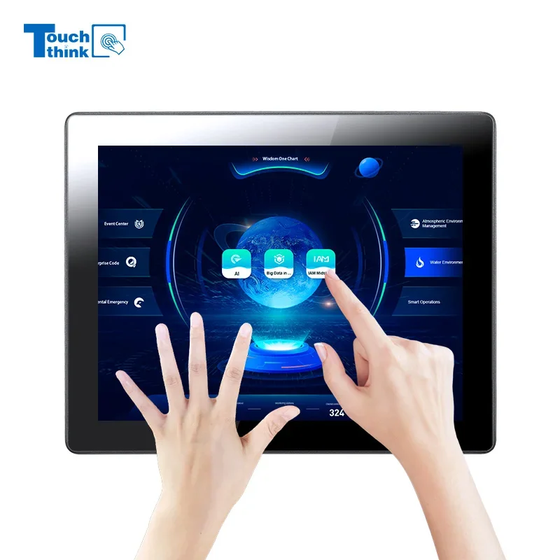 Case Mesh Panel - หน้าจอสัมผัส Touchthink 10 จุด แบบมัลติทัช HMI