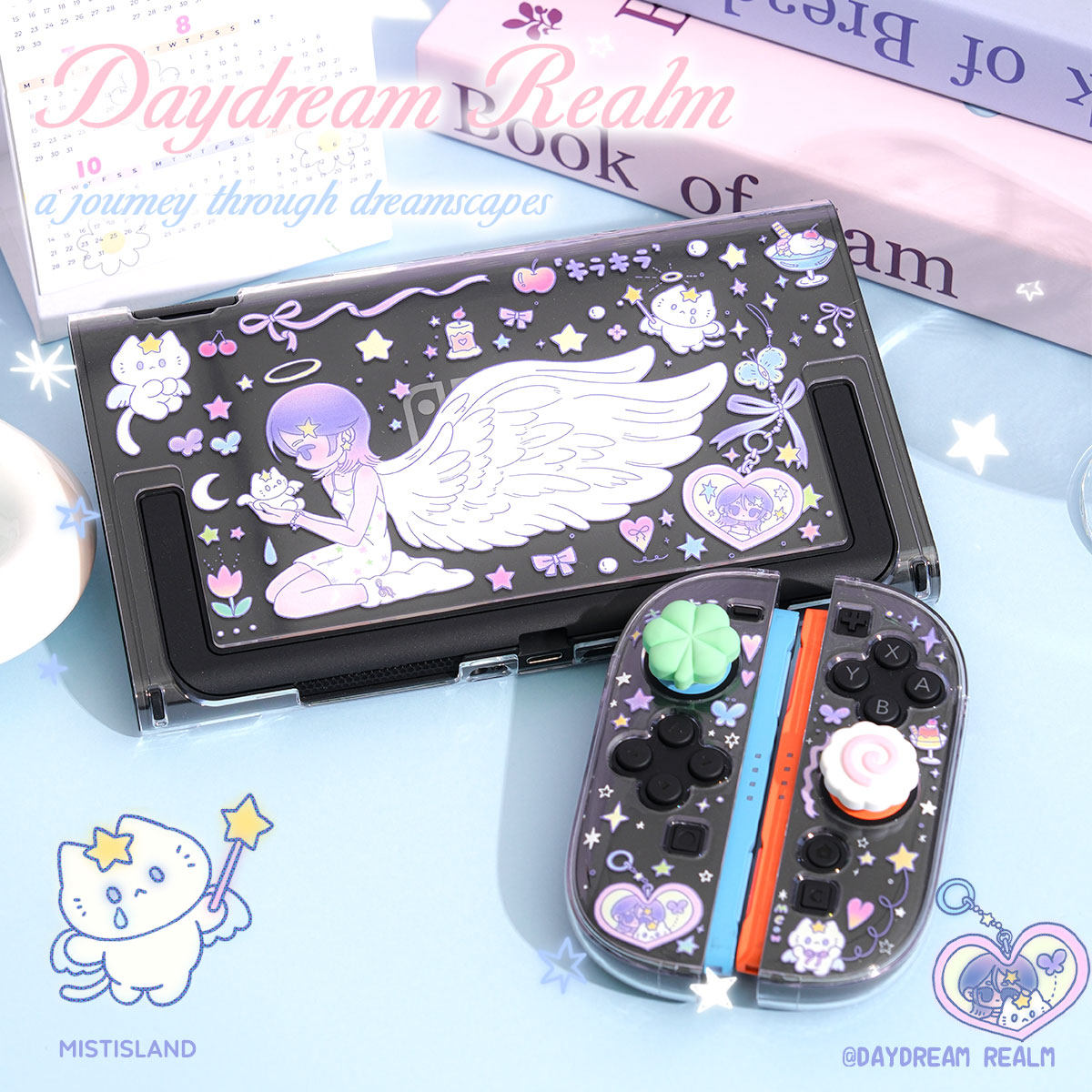 Gaming Accessories In China - เคสใสป้องกันแบบแยกส่วน Mist Island Original Switch 2