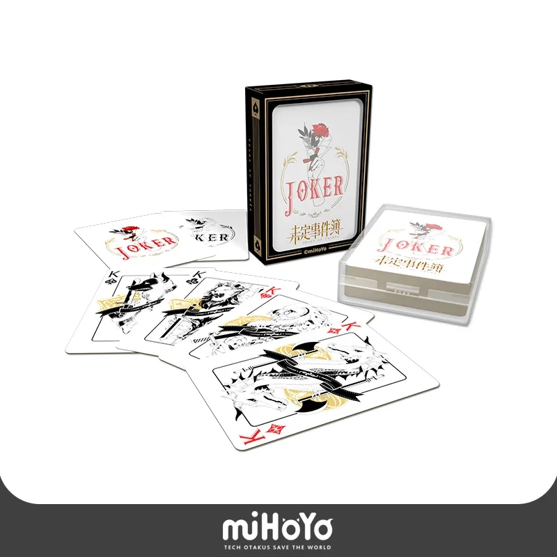Gaming Accessories In China - 54 ชิ้น/เซ็ตอย่างเป็นทางการอะนิเมะเกม Tears of Themis คอสเพลย์โป๊กเกอร์โต๊ะเล่นการ์ดอะนิเมะเกมกระดาน