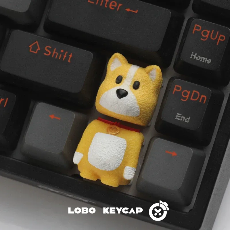 ชุดคีย์แคปเรซิ่นรูปหมีการ์ตูน  - Gaming Accessories Decor บทวิจารณ์และราคา