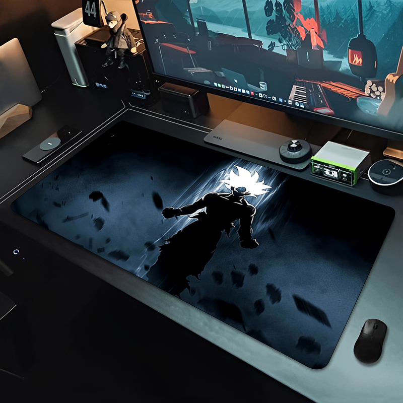 แผ่นรองเมาส์อนิเมะ DBZ สีดำ ลา - Gaming Accessories Computer บทวิจารณ์และราคา