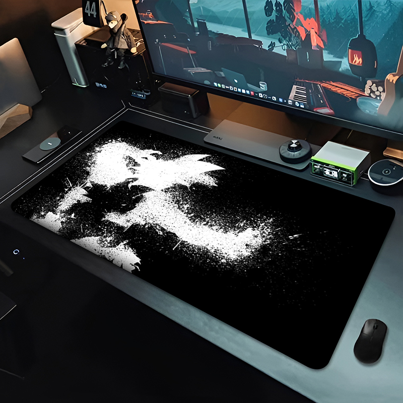 แผ่นรองเมาส์อนิเมะ DBZ สีดำ ลา - Gaming Accessories Computer บทวิจารณ์และราคา