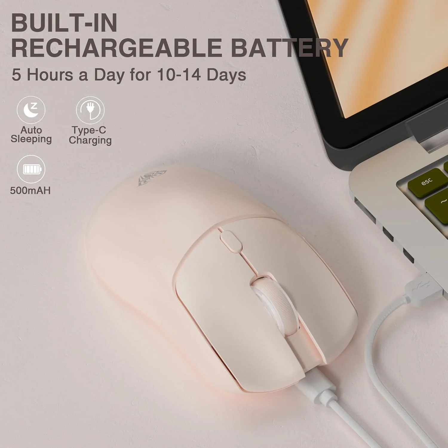 AULA SC580X ไตร-โหมดเมาส์เกมมิ - Gaming Accessories Laptop บทวิจารณ์และราคา