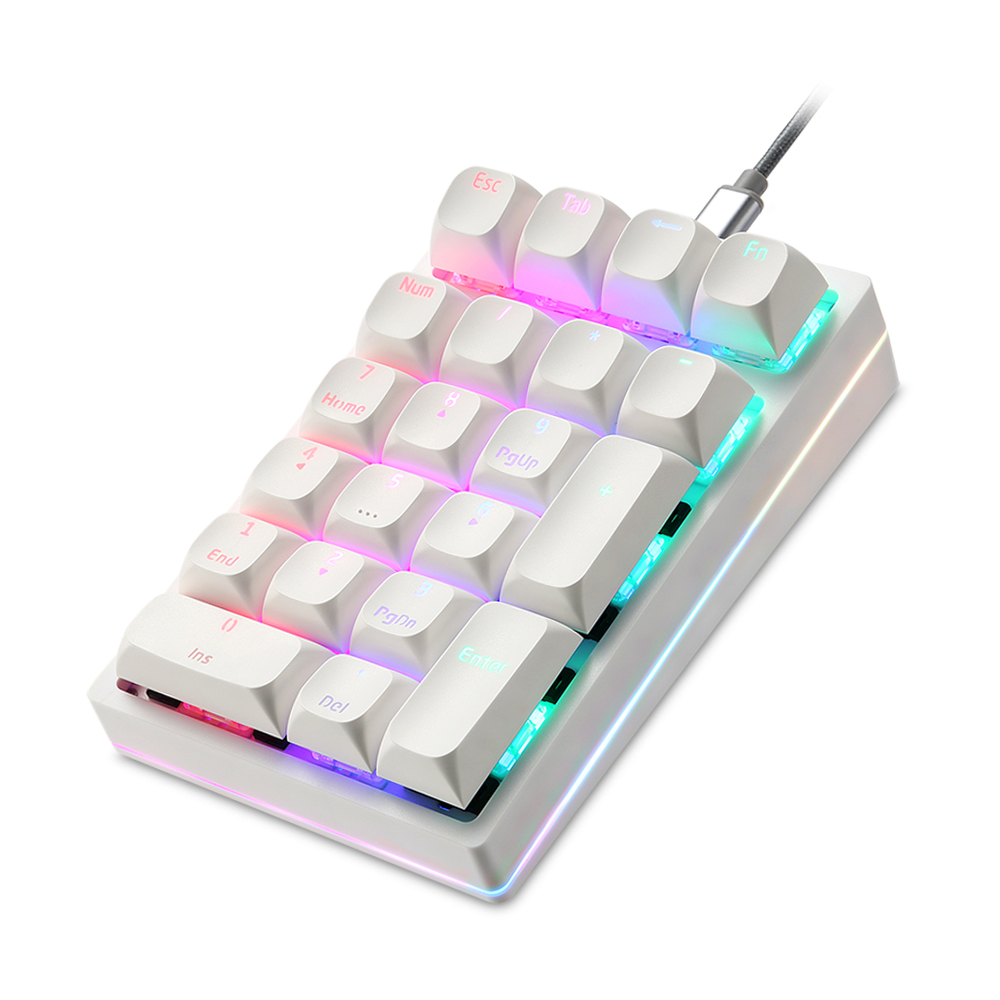 K24Pro 21 คีย์ Pad Mechanical  - Keyboard Numpad Separate บทวิจารณ์และราคา