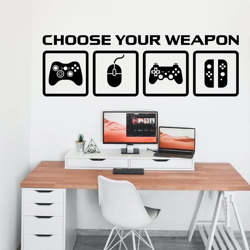 วิดีโอเกม Decor รูปลอกติดผนังเ - Gaming Accessories Wall บทวิจารณ์และราคา