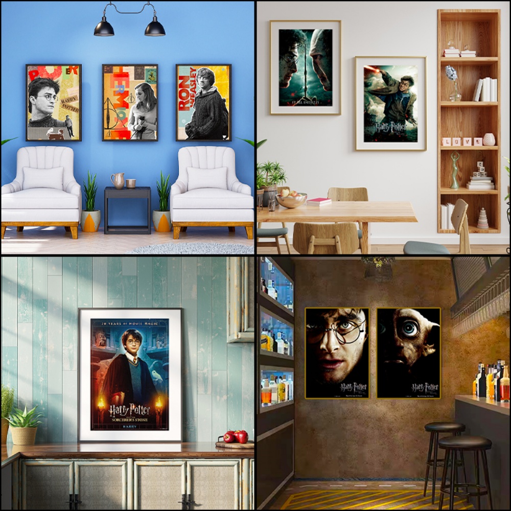 โปสเตอร์แฮร์รี่ พอตเตอร์ของแท้ - Gaming Accessories Decor บทวิจารณ์และราคา