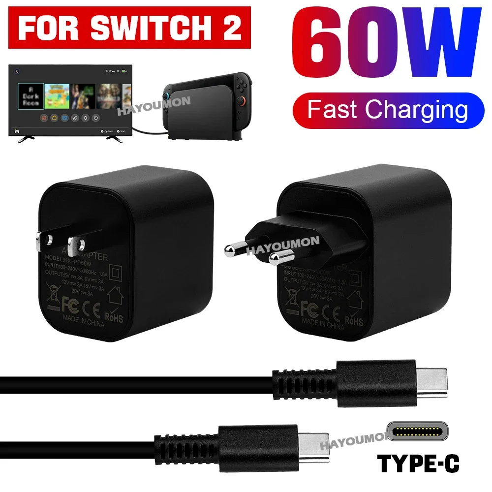 อะแดปเตอร์ AC สำหรับ Switch 2  - Gaming Accessories Wall บทวิจารณ์และราคา
