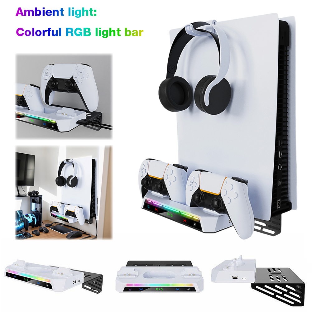 ชุดติดผนังสำหรับ PS5/PS5แบบบาง - Gaming Accessories Wall บทวิจารณ์และราคา
