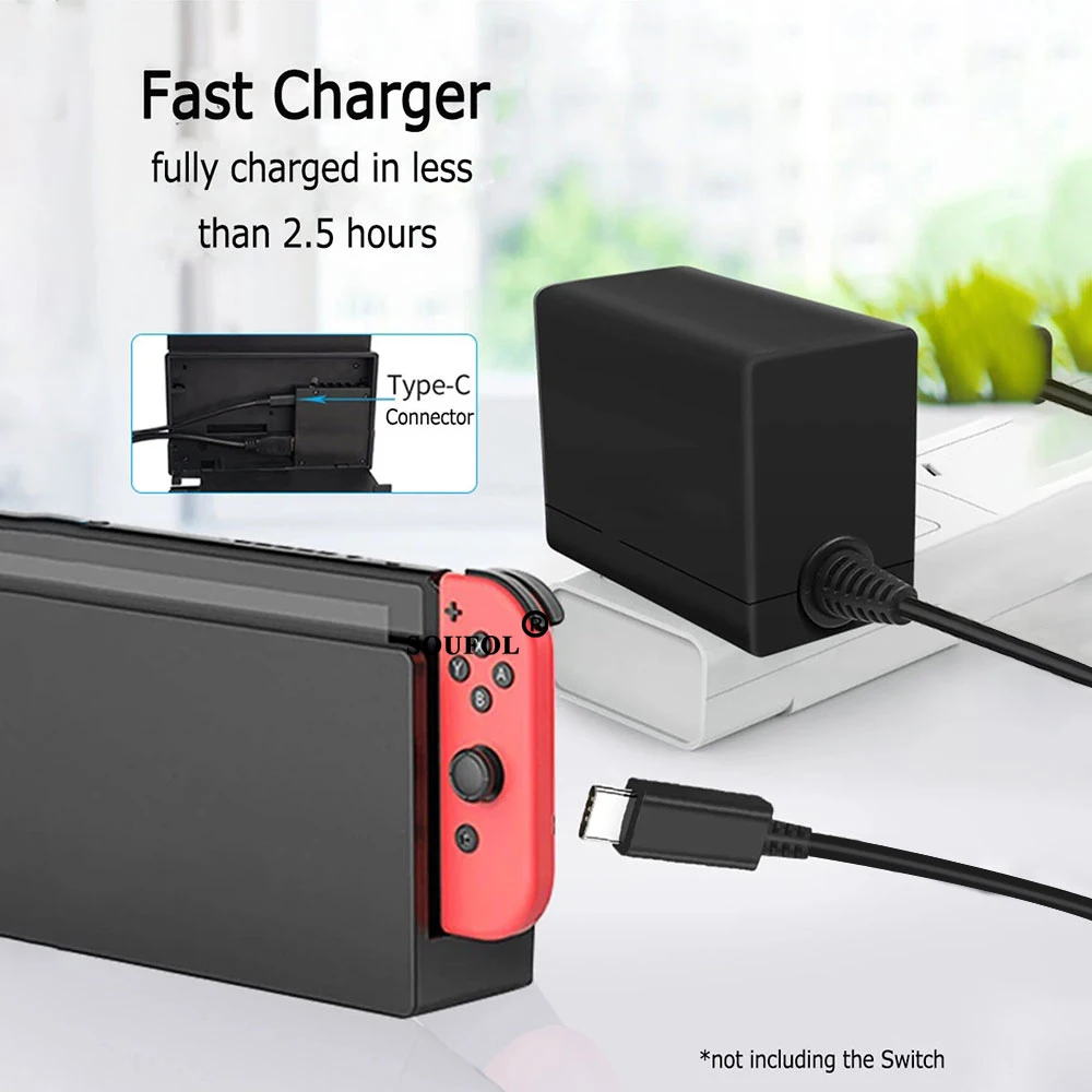 อะแดปเตอร์ชาร์จไฟ AC สําหรับ N - Gaming Accessories Wall บทวิจารณ์และราคา