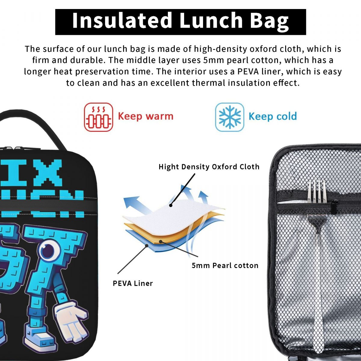 กระเป๋าเก็บอุณหภูมิแบบพกพาสำหร - Gaming Accessories Bag บทวิจารณ์และราคา