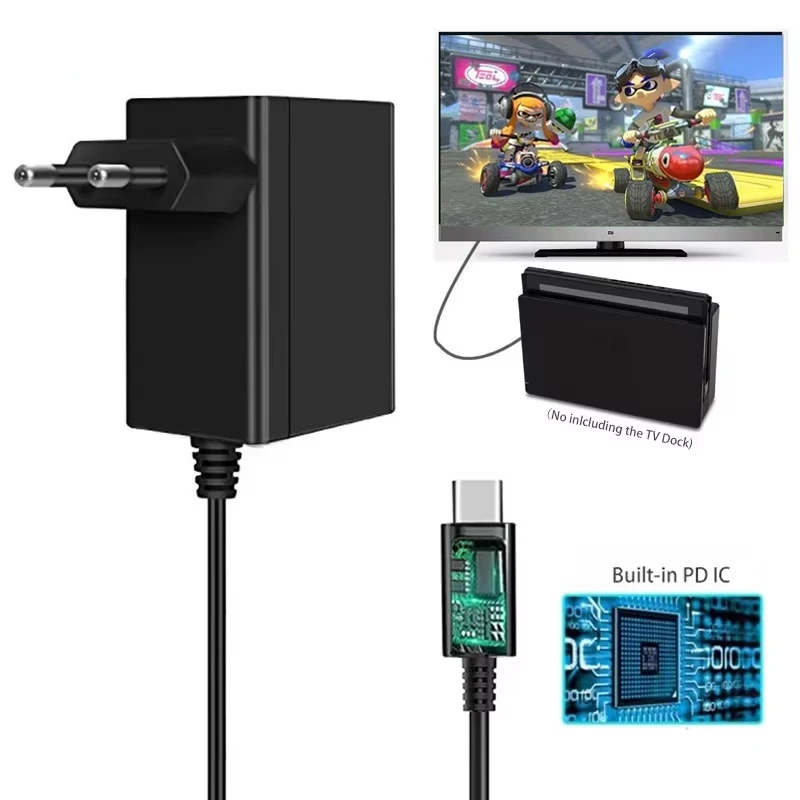 อะแดปเตอร์ปลั๊กไฟ EU US UK สำห - Gaming Accessories Wall บทวิจารณ์และราคา