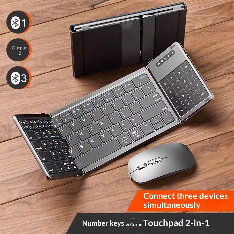 เม็งซู่ ไตร โฟลด์คีย์บอร์ดไร้ส - Gaming Accessories Laptop บทวิจารณ์และราคา
