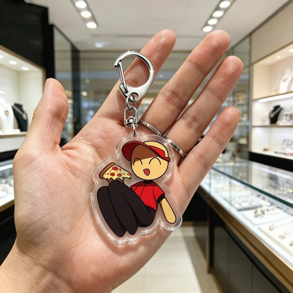 พวงกุญแจอะคริลิกการ์ตูนน่ารักส - Gaming Accessories Bag บทวิจารณ์และราคา